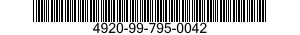 4920-99-795-0042  4920997950042 997950042