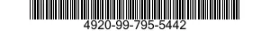 4920-99-795-5442  4920997955442 997955442