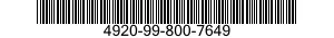 4920-99-800-7649  4920998007649 998007649