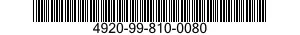 4920-99-810-0080  4920998100080 998100080