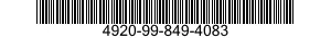 4920-99-849-4083 ADAPTER,TEST BLOCK 4920998494083 998494083