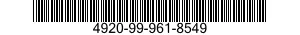 4920-99-961-8549  4920999618549 999618549