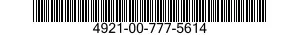 4921-00-777-5614 CROSSHEAD 4921007775614 007775614