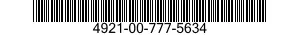 4921-00-777-5634 CABLE 4921007775634 007775634