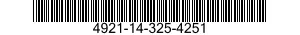 4921-14-325-4251  4921143254251 143254251