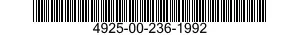 4925-00-236-1992 CAP,THRUST VECTOR C 4925002361992 002361992