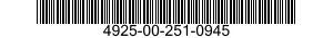 4925-00-251-0945  4925002510945 002510945