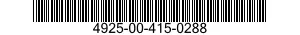 4925-00-415-0288  4925004150288 004150288