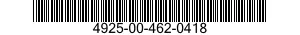 4925-00-462-0418  4925004620418 004620418