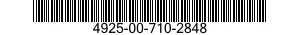 4925-00-710-2848  4925007102848 007102848
