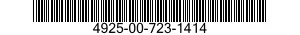 4925-00-723-1414  4925007231414 007231414