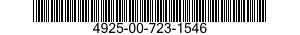 4925-00-723-1546  4925007231546 007231546