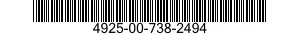 4925-00-738-2494  4925007382494 007382494