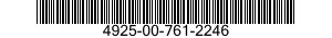 4925-00-761-2246 CABLE ASSEMBLY,SPECIAL PURPOSE, 4925007612246 007612246