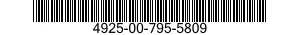 4925-00-795-5809  4925007955809 007955809