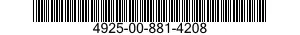 4925-00-881-4208  4925008814208 008814208