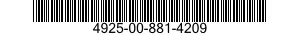 4925-00-881-4209  4925008814209 008814209