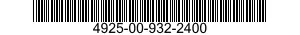 4925-00-932-2400  4925009322400 009322400