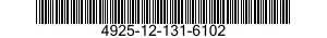 4925-12-131-6102  4925121316102 121316102