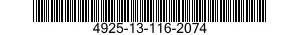 4925-13-116-2074 SERVICING KIT,5000 4925131162074 131162074