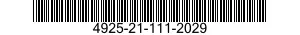 4925-21-111-2029  4925211112029 211112029