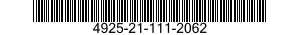 4925-21-111-2062  4925211112062 211112062