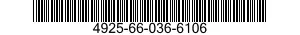 4925-66-036-6106 REMOVING KEY,FIN AS 4925660366106 660366106