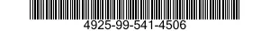 4925-99-541-4506  4925995414506 995414506