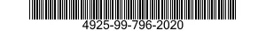 4925-99-796-2020  4925997962020 997962020