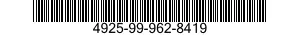 4925-99-962-8419  4925999628419 999628419
