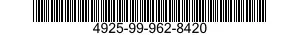 4925-99-962-8420  4925999628420 999628420