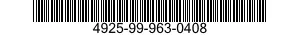 4925-99-963-0408  4925999630408 999630408