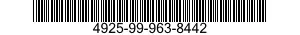 4925-99-963-8442  4925999638442 999638442