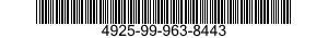 4925-99-963-8443  4925999638443 999638443