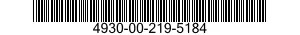 4930-00-219-5184  4930002195184 002195184