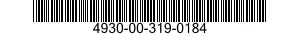 4930-00-319-0184  4930003190184 003190184