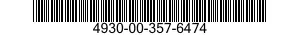 4930-00-357-6474  4930003576474 003576474