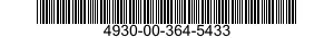 4930-00-364-5433  4930003645433 003645433
