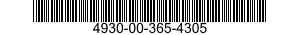 4930-00-365-4305  4930003654305 003654305