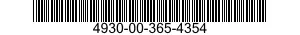 4930-00-365-4354  4930003654354 003654354