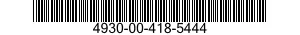 4930-00-418-5444  4930004185444 004185444