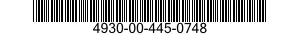 4930-00-445-0748  4930004450748 004450748