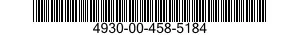 4930-00-458-5184 SPRING,HELICAL COMP 4930004585184 004585184