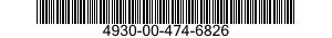 4930-00-474-6826  4930004746826 004746826