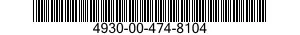 4930-00-474-8104  4930004748104 004748104