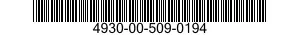 4930-00-509-0194  4930005090194 005090194