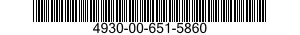 4930-00-651-5860  4930006515860 006515860