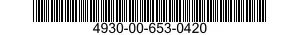4930-00-653-0420  4930006530420 006530420