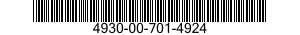 4930-00-701-4924  4930007014924 007014924