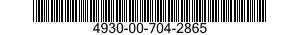 4930-00-704-2865  4930007042865 007042865